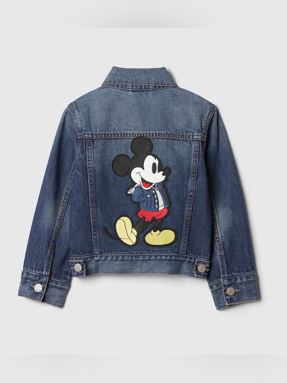 GAP x DISNEY Mickey Mouse Icon Denim Jacket - 3Y
